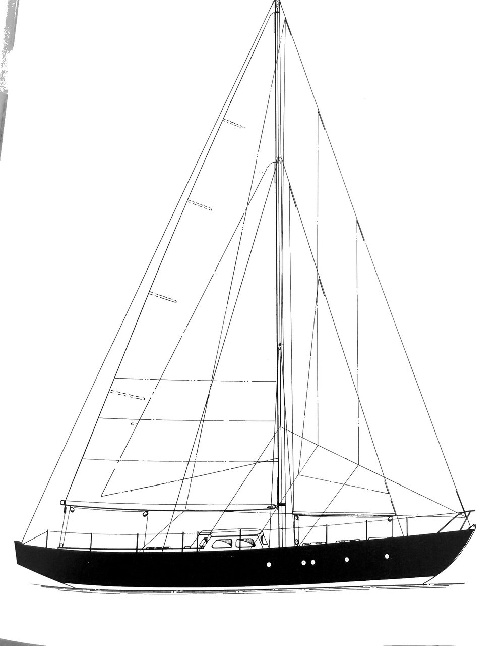 Pazienza sail plan